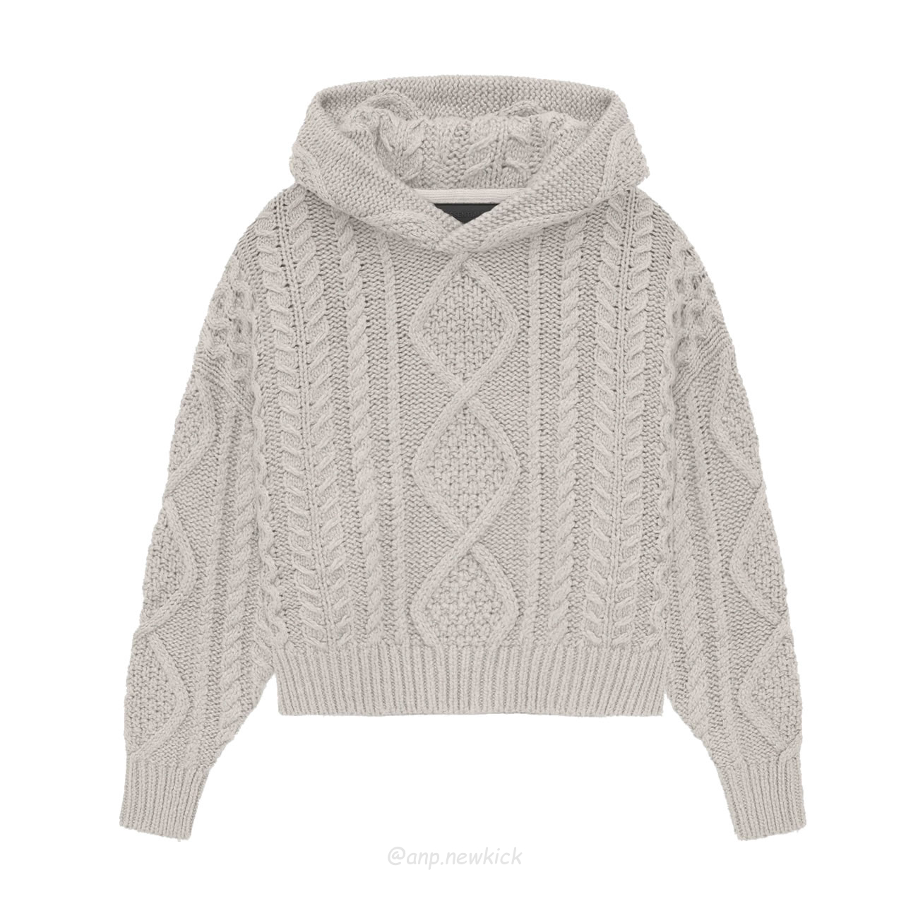 Fear Of God Essentials Fog 23fw New Collection Of Hooded Sweaters In Black Elephant White Beige White S Xl (7) - newkick.app